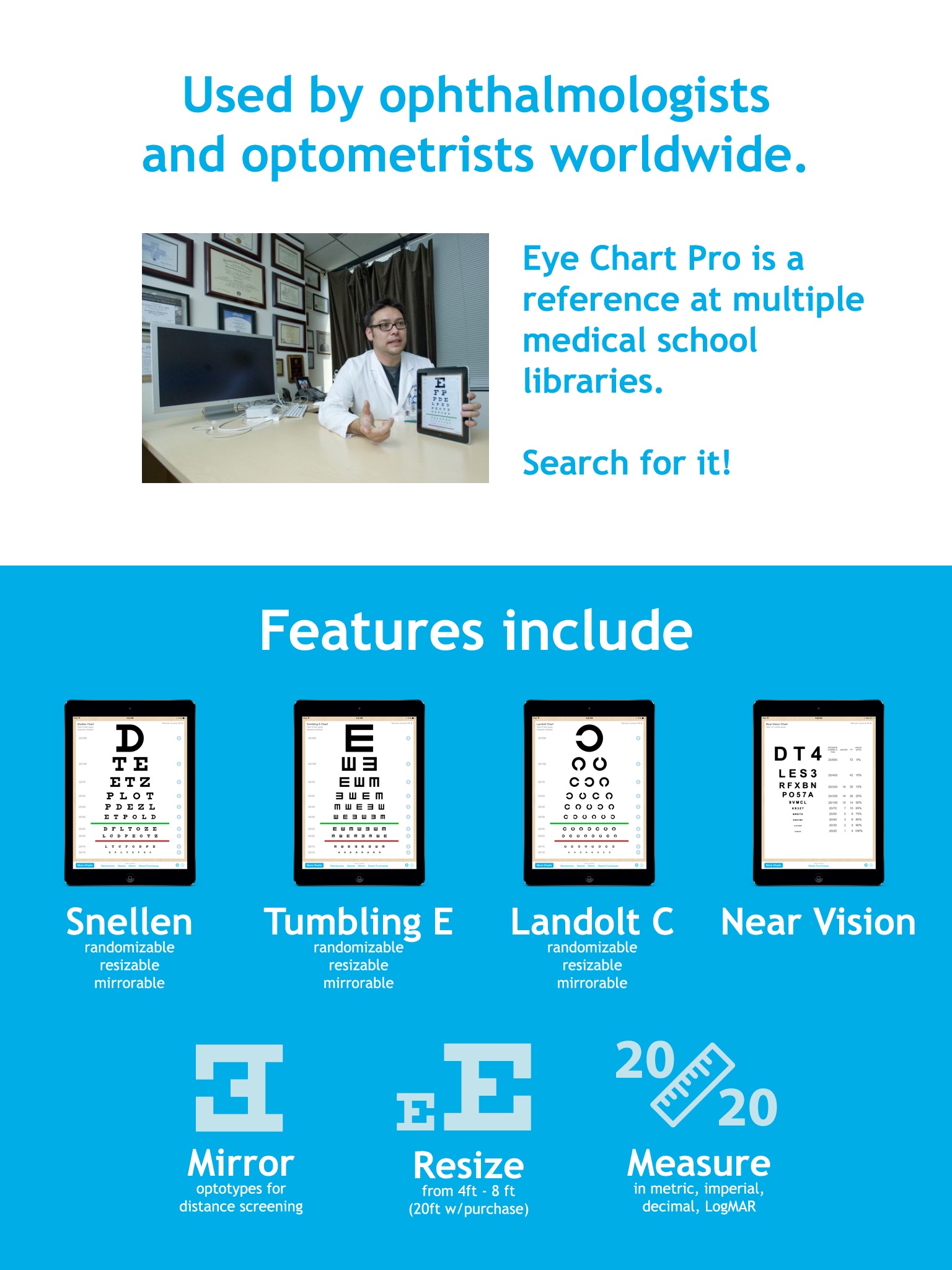 Eye Chart Pro screenshot 2