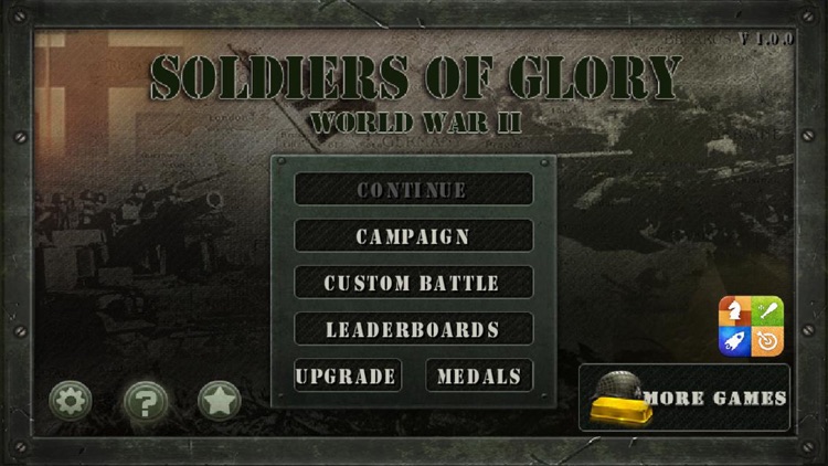 Soldiers of Glory: World War II TD