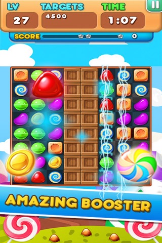 Candy Smash - 3 match puzzle yummy mania game screenshot 2