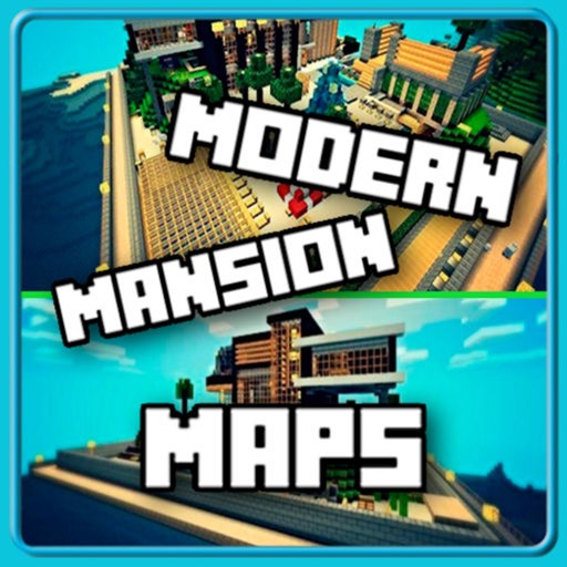 Modern Mansion Maps for Minecraft PE - Best Database Maps for Pocket Edition