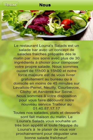 Louna's Salads screenshot 2