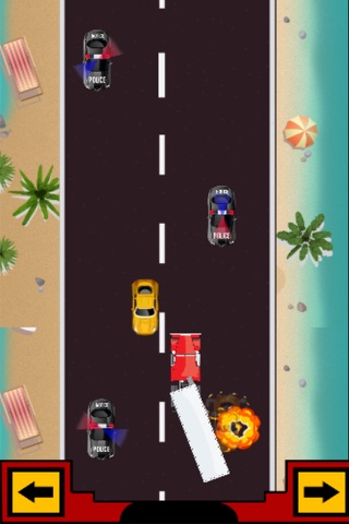 A Speedway Chase - The Run Of Power Cars screenshot 4