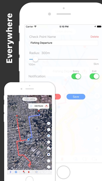 DistanceMe - Map Distance Calculator, Direction & Route Manager screenshot-4