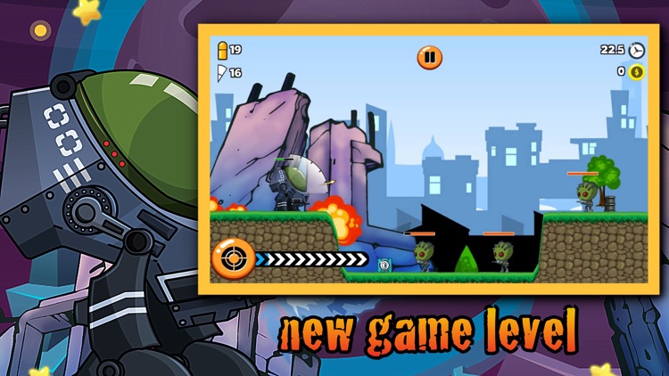 robot invasion war - Alien fighting game free for kids