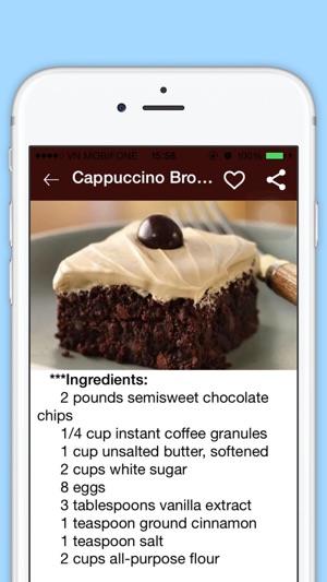 Brownie Recipes - Best Cookbook of  Sweet Food Recipes for D(圖4)-速報App