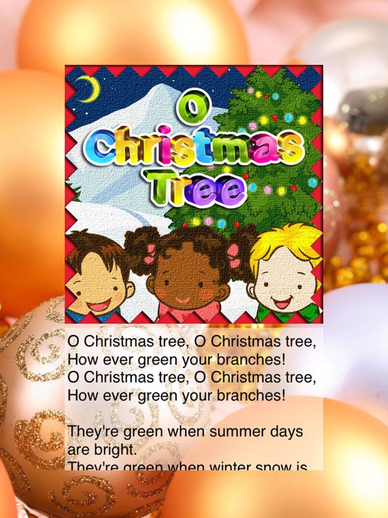 Christmas Songs -X'mas Songs-Kids Songs for iPad screenshot-4