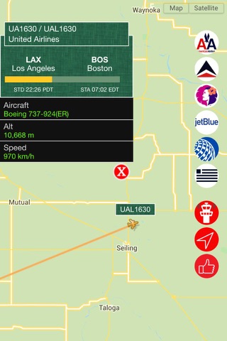 Air USA Pro - Live Flight Tracking & Status for United, American, Alaska, Delta, Hawaiian, Jetblue , US Airlines screenshot 4