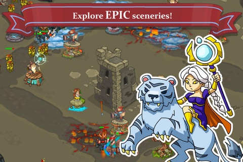Fantasy Defense: TowerDefense screenshot 4