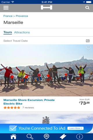Marseille Hotels + Compare and Booking Hotel for Tonight with map and travel tour screenshot 2