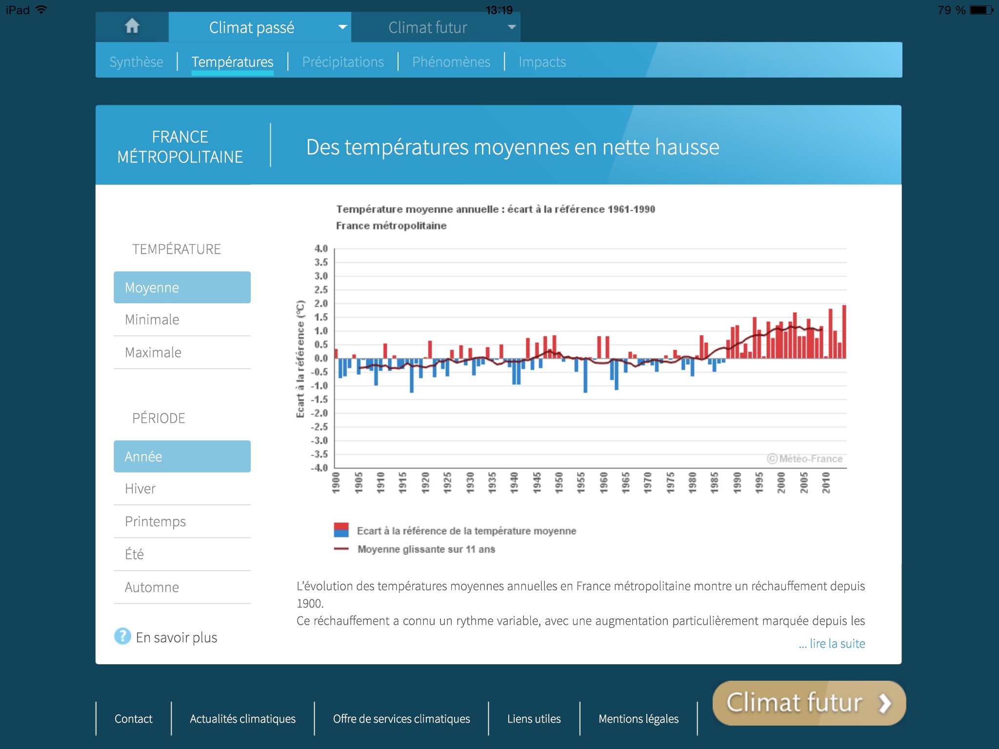 Climat HD screenshot 2