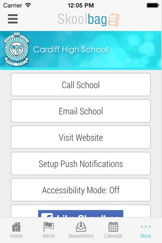 Cardiff High School - Skoolbag screenshot 4