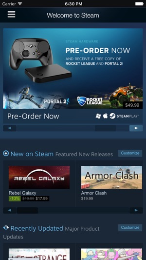 activation key steam mobile