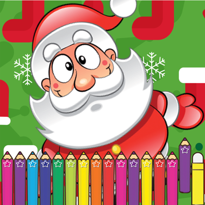 Christmas Coloring Games for kid for Preschoolers