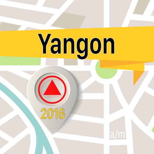 ヤンゴン オフラインマップナビゲータとガイド