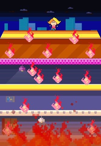 Smokin' Hot - Endless Arcade Climber screenshot 2