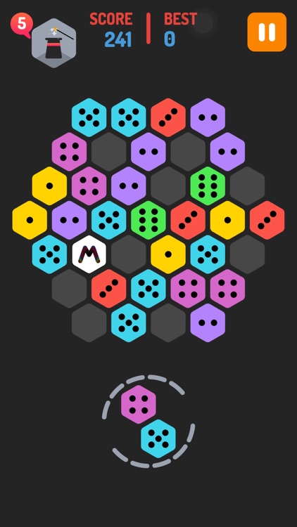 Merge Block Hexa - Puzzle Merged Logic 50 50 Addictive Extreme Game