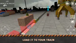 Game screenshot Cargo Crane and Train Delivery apk