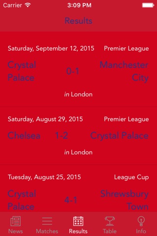 Team Crystal Palace screenshot 2