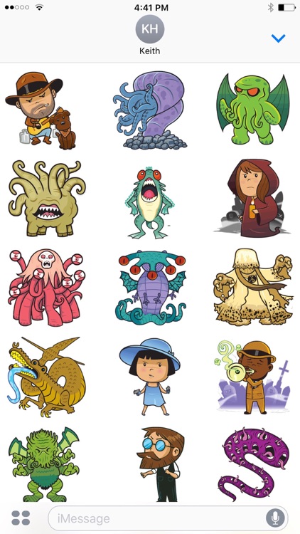 Arkham Horror Toon Stickers