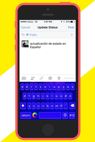 Spanish Keyboard screenshot 3