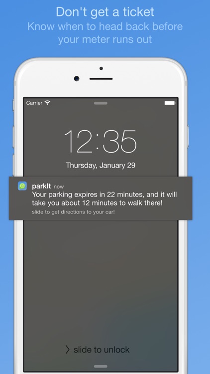 ParkIt - parking location and expiration reminder