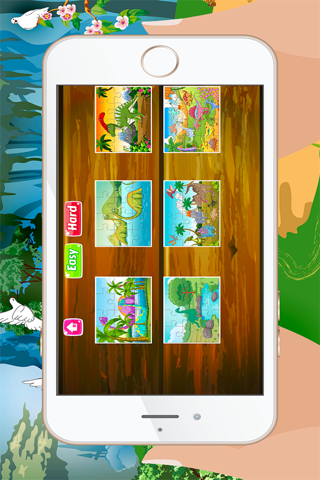 Dinosaur Jigsaw Puzzles – Learning Games Free for Kids Toddler and Preschool screenshot 4