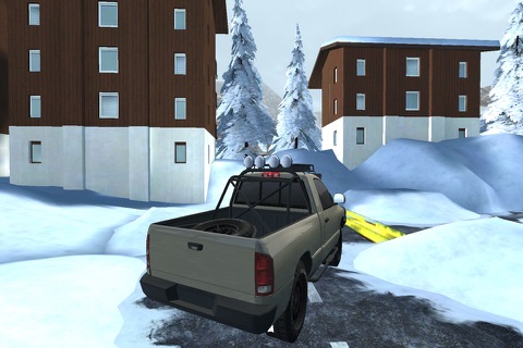 Snow Truck Parking - Extreme Off-Road Winter Driving Simulator PRO screenshot 4