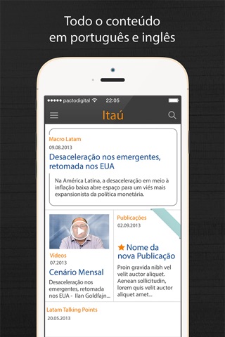Itaú Análises Econômicas screenshot 2