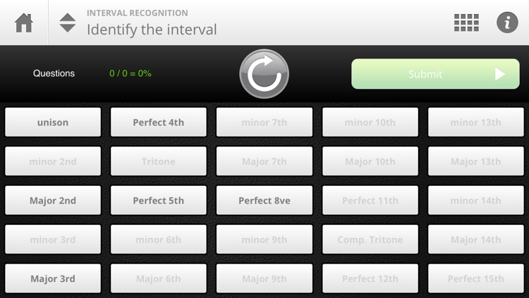 Auralia Interval Recognition