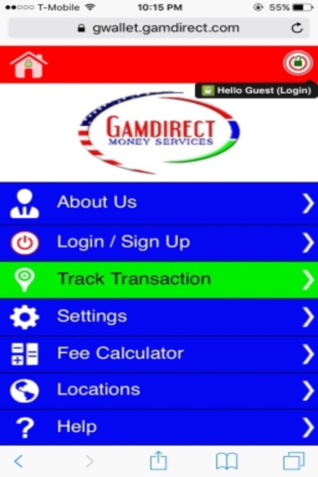 Gamdirect Money Transfer screenshot 2