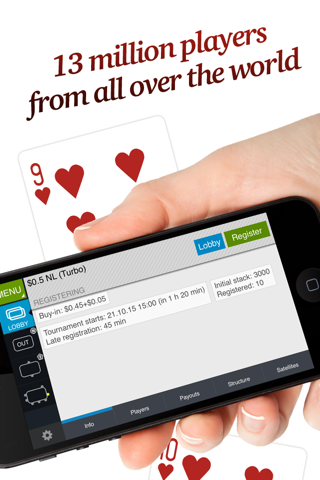 MoPoClub. Mobile Poker Club screenshot 4