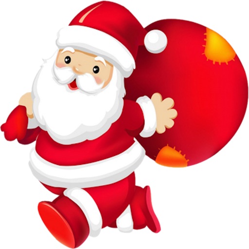 Merry Christmas - Santa Claus Stickers
