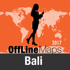 Bali Offline Karte und Reiseführer