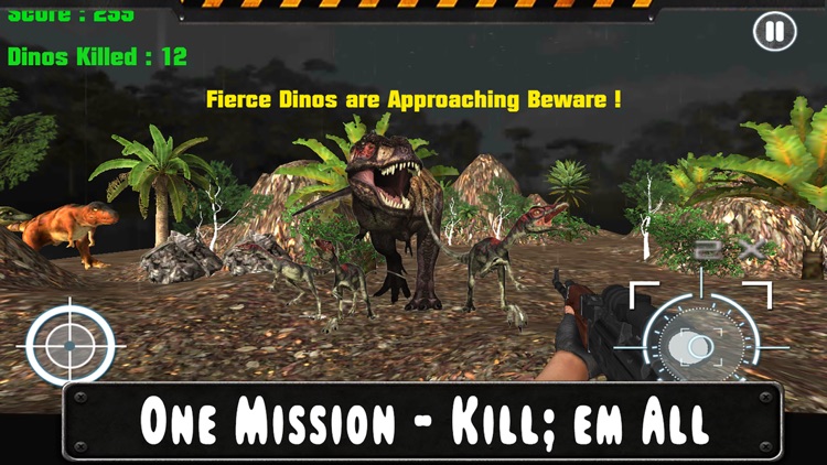 Dino Hunter Sniper 3D - Dinosaur Target Kids Games screenshot-4