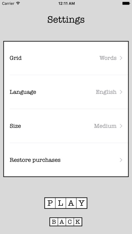 Word Fill - Infinite fill in puzzles