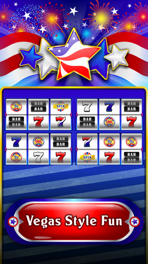 Red White and Blue Slots - Free Play Slot Machine(圖1)-速報App