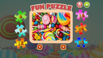 CANDY JIGSAW - LEARNING FUN PUZZLE PHOTO GAME 1.0 IOS