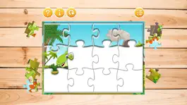 Game screenshot Dinosaur Jigsaw Puzzle Games For Preschool Toddler hack