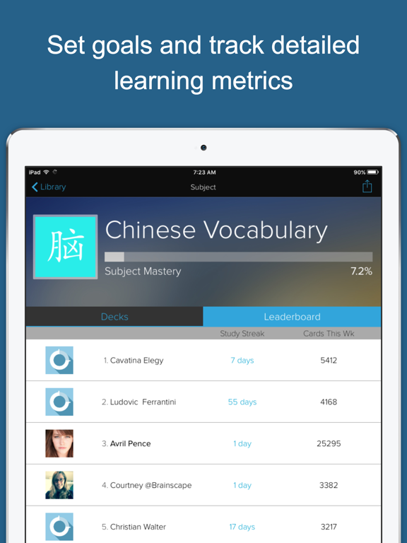 Learn Chinese (Mandarin) by Brainscape screenshot