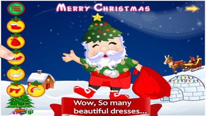 How to cancel & delete Styling Santa Dressup - Free Christmas girls games from iphone & ipad 3