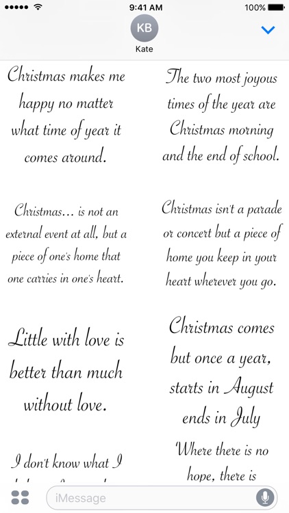 Christmas Quotes - A to Z Stickers screenshot-4