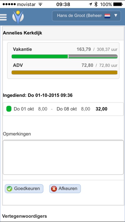 Verlofdagen screenshot-3