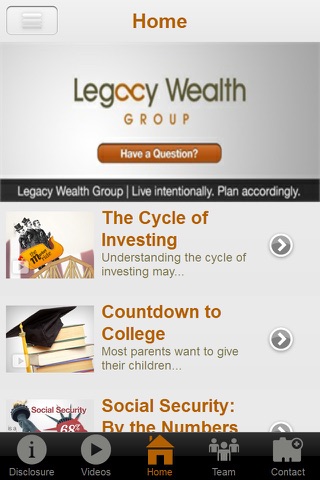 LegacyPlans screenshot 2