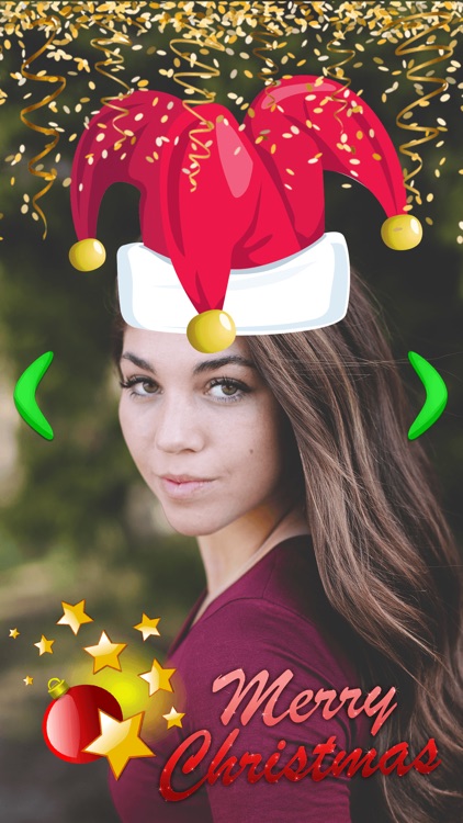 Merry Christmas Photo Stickers: Pic Editor Effects screenshot-3