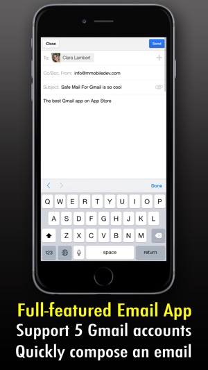 Safe Mail for Gmail : secure and easy email mobile app with (圖4)-速報App