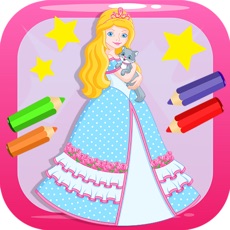 Activities of Princess fairy coloring sheets pages