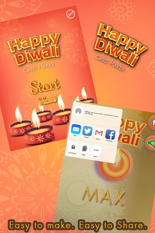 Happy Diwali Card Maker screenshot 3