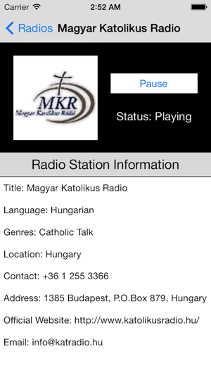 Hungary Radio Live Player (Magyarország rádió)(圖2)-速報App