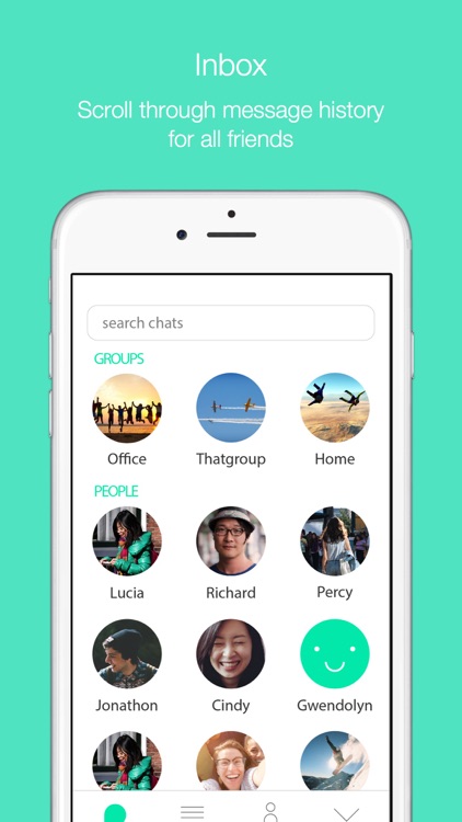Pepper - swipe and tap messaging screenshot-4