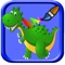Baby Coloring Pages Dinosaur Game